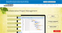 Desktop Screenshot of projectcoordinator.net