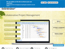 Tablet Screenshot of projectcoordinator.net